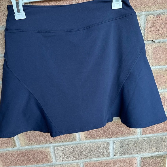 Halara Tennis Golf Skirt Hidden Pockets Navy Blue women’s Size Small - Picture 12 of 14